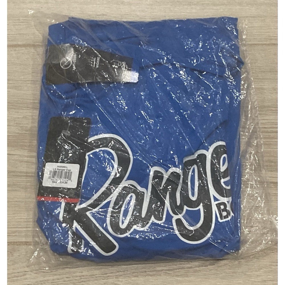 NWT Ranger Boats Blue Ranger Cup Long Sleeve Size Large Stretch NEW
